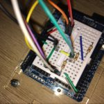 ESP8266 wired Arduino with voltage divider