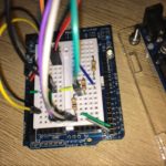 ESP8266 wired Arduino with voltage divider